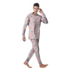 Cartoon Cow Print Men's Pajamas-grizzshop