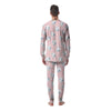 Cartoon Cow Print Men's Pajamas-grizzshop