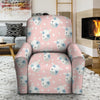 Cartoon Cow Print Recliner Cover-grizzshop