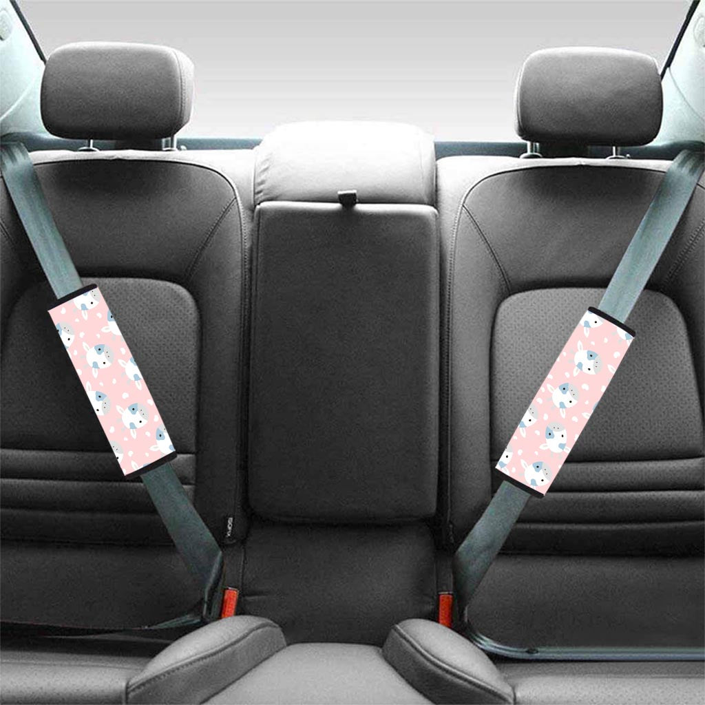 Cartoon Cow Print Seat Belt Cover-grizzshop