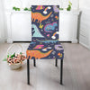 Cartoon Dino Dinosaur Pattern Print Chair Cover-grizzshop