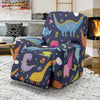 Cartoon Dino Dinosaur Pattern Print Recliner Cover-grizzshop