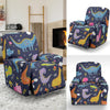 Cartoon Dino Dinosaur Pattern Print Recliner Cover-grizzshop