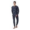 Cartoon Galaxy Space Men's Pajamas-grizzshop