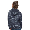 Cartoon Galaxy Space Women's Hoodie-grizzshop