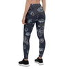 Cartoon Galaxy Space Women's Leggings-grizzshop