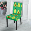 Cartoon Green Avocado Patttern Print Chair Cover-grizzshop