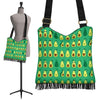 Cartoon Green Avocado Patttern Print Crossbody Bags-grizzshop