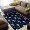 Cartoon Jellyfish Print Pattern Floor Mat-grizzshop