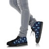 Cartoon Jellyfish Print Pattern Men Women's High Top Shoes-grizzshop