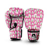 Cartoon Lucky Cat Japanese Print Pattern Boxing Gloves-grizzshop