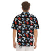 Cartoon Magic Show Print Pattern Men's Short Sleeve Shirts-grizzshop