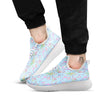 Cartoon Mermaid Print Pattern White Athletic Shoes-grizzshop