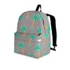 Cartoon Palm Tree Hawaiian Print Backpack-grizzshop