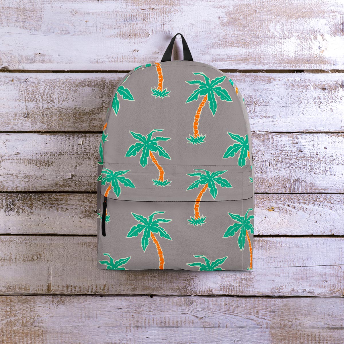 Cartoon Palm Tree Hawaiian Print Backpack-grizzshop