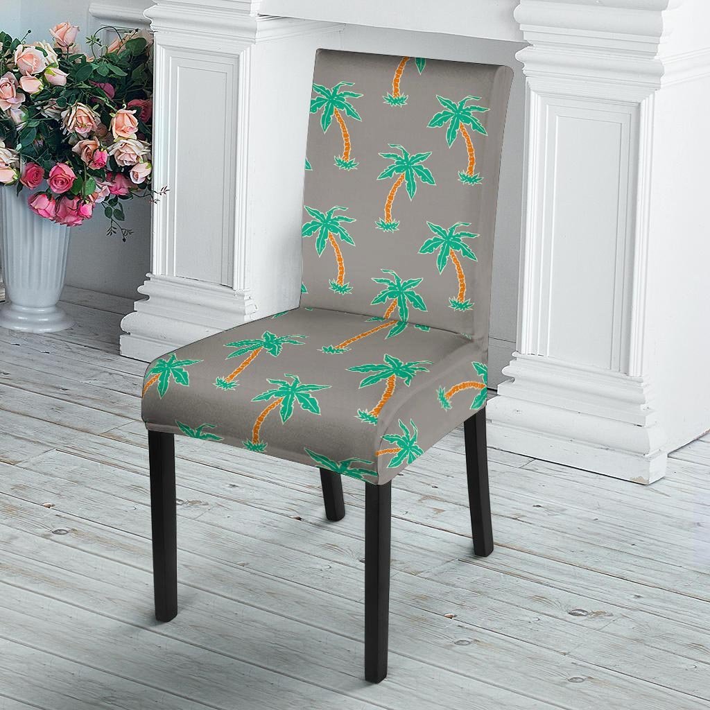 Cartoon Palm Tree Hawaiian Print Chair Cover-grizzshop