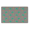 Cartoon Palm Tree Hawaiian Print Door Mat-grizzshop