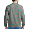 Cartoon Palm Tree Hawaiian Print Men's Sweatshirt-grizzshop