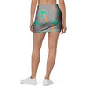 Cartoon Palm Tree Hawaiian Print Mini Skirt-grizzshop