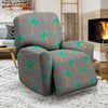 Cartoon Palm Tree Hawaiian Print Recliner Cover-grizzshop