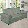 Cartoon Palm Tree Hawaiian Print Sofa Cover-grizzshop