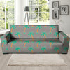 Cartoon Palm Tree Hawaiian Print Sofa Cover-grizzshop