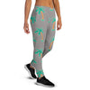 Cartoon Palm Tree Hawaiian Print Women's Joggers-grizzshop