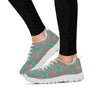 Cartoon Palm Tree Hawaiian Print Women's Sneakers-grizzshop