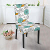 Cartoon Snail Pattern Print Chair Cover-grizzshop