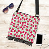 Cartoon Strawberry Pattern Print Crossbody Bags-grizzshop