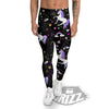 Cartoon Unicorn Dream Print Pattern Men's Leggings-grizzshop