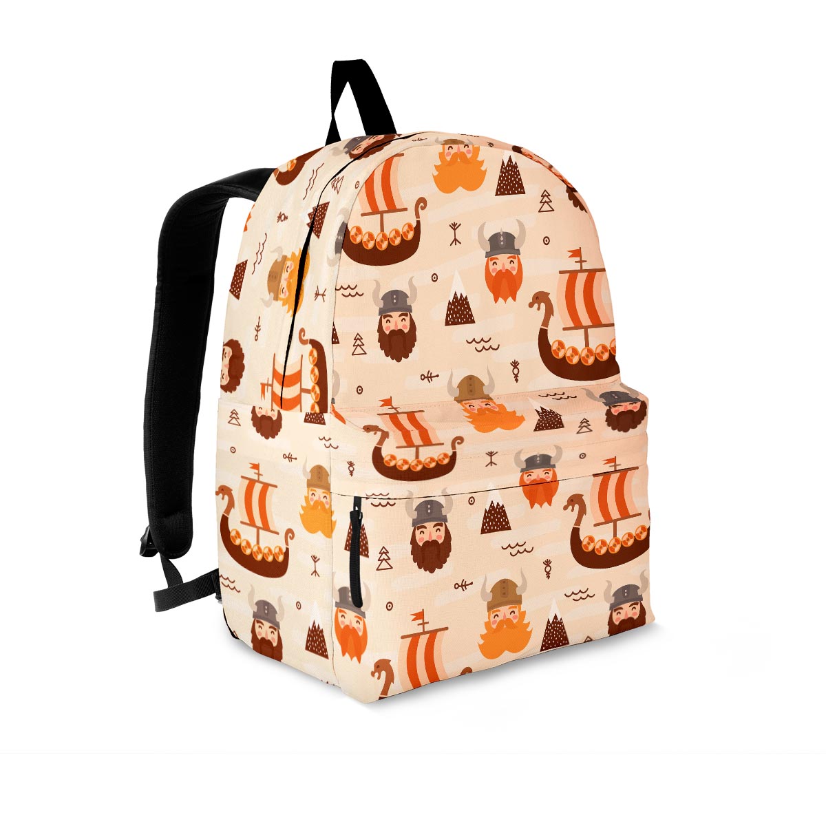 Cartoon Viking Norse Backpack-grizzshop