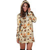 Cartoon Viking Norse Hoodie Dress-grizzshop