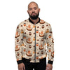 Cartoon Viking Norse Men's Bomber Jacket-grizzshop