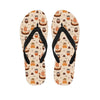 Cartoon Viking Norse Men's Flip Flops-grizzshop