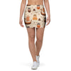 Cartoon Viking Norse Mini Skirt-grizzshop