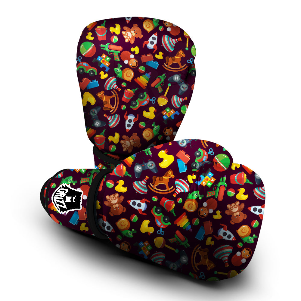 Cartoon toys Colorful Print Pattern Boxing Gloves-grizzshop