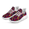 Casino 3D Gambling And Luck Print Pattern White Running Shoes-grizzshop
