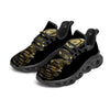 Casino Chips Poker Print Black Running Shoes-grizzshop