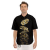 Casino Chips Poker Print Men's Short Sleeve Shirts-grizzshop