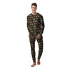 Casino Croupier And Slot Machine Print Pattern Men's Pajamas-grizzshop