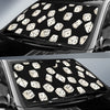 Casino Dice Pattern Print Car Sun Shade-grizzshop