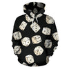 Casino Dice Pattern Print Men Women Pullover Hoodie-grizzshop