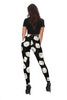 Casino Dice Pattern Print Women Leggings-grizzshop