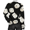 Casino Dice Pattern Print Women's Sweatshirt-grizzshop