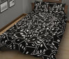 Casino Dice Print Pattern Bed Set Quilt-grizzshop