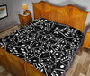 Casino Dice Print Pattern Bed Set Quilt-grizzshop