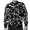 Casino Dice Print Pattern Men's Bomber Jacket-grizzshop