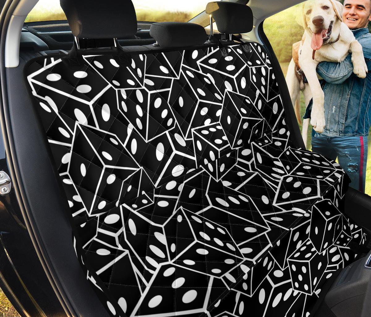 Casino Dice Print Pattern Pet Car Seat Cover-grizzshop