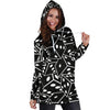 Load image into Gallery viewer, Casino Dice Print Pattern Women Hoodie Dress-grizzshop
